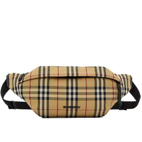 Burberry Handbags - New BURBERRY check bag Sonny Belt bag waist Fanny pack shoulder Bag NWT
